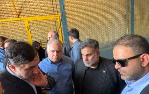 بازدید میدانی معاون وزیر نیرو از تاسیسات آبرسانی شهید بهنام محمدی مسجدسلیمان
