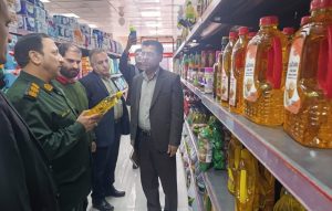 بازدید مشترک ستاد تنظیم بازار از مراکز عرضه کالاهای اساسی در شهرستان لالی + تصاویر