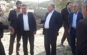 بازدید سرپرست فرمانداری اندیکا از روستاهای بخش مرکزی و آبژدان