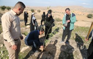 کاشت ۲۰۰ اصله نهال در منطقه حفاظت‌شده هفت‌شهیدان