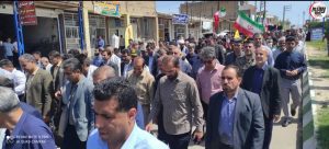 راهپیمایی روز قدس با حضور مردم روزه دار شهرستان لالی برگزار شد + عکس