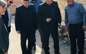 حضور میدانی فرماندار و شهردار مسجدسلیمان در منطقه دره مجسمه