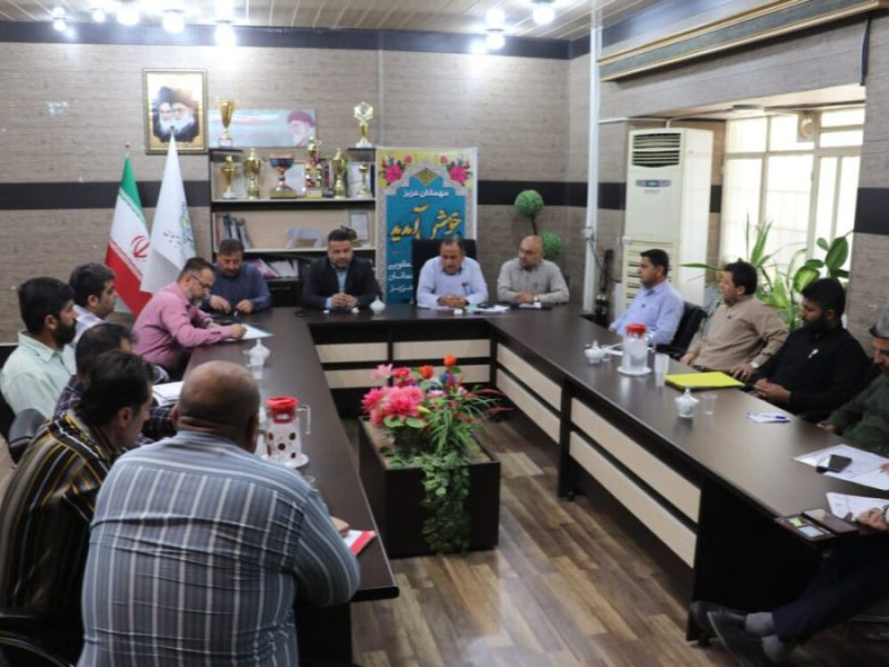 بررسی راهکارهای افزایش درآمد پایدار در جلسه کمیته درآمدی شهرداری مسجدسلیمان