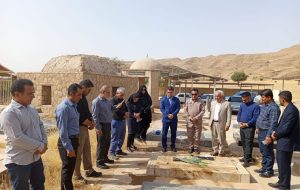 مراسم غباروبی و گلباران مقبره شهدای عنبر برگزار شد