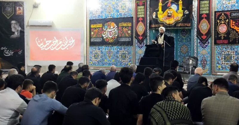 آغاز برگزاری برنامه های عزاداری دهه اول محرم در مساجد شهرستان لالی + تصاویر