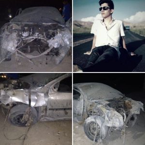 عکس/ فوت دلخراش نوجوان ۱۵ ساله در واژگونی ۲٠۶ در هفتکل 