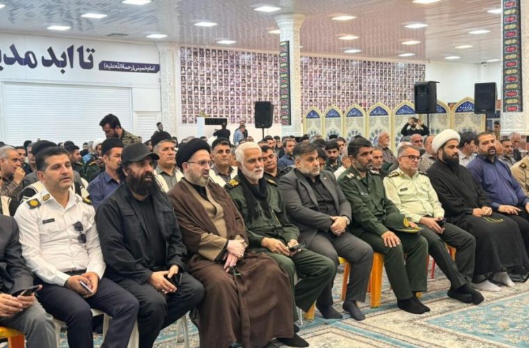 برگزاری مراسم اربعین شهدای اقتدار در مسجدسلیمان
