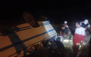 حادثه مرگبار در گردنه چری برای مسافرانی از لالی حادثه مرگبار در گردنه چری برای مسافرانی از لالی