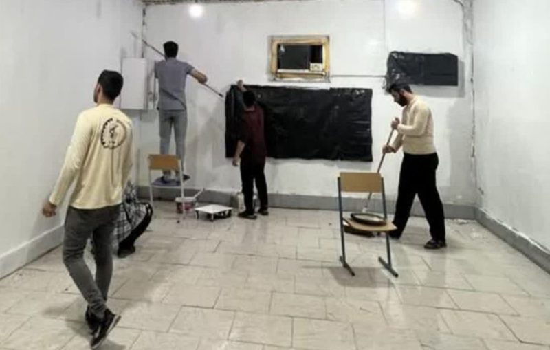 رنگ آمیزی دو مدرسه توسط بسیج دانشجویی رهروان ولایت و جهاد سازندگی ناحیه مقاومت بسیج مسجدسلیمان