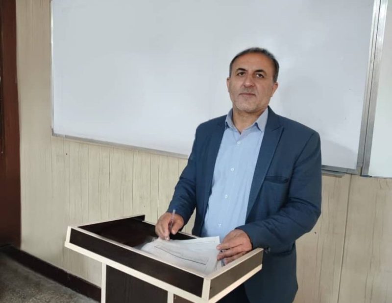 پیام رئیس سابق سازمان دانش آموزی و کانون فرهنگی تربیتی شهید رجایی مسجدسلیمان