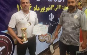 کسب سه مدال نقره و برنز در رقابت‌های شنای نیروی زمینی کشور توسط شناگر مسجدسلیمانی