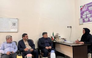 بازدید فرماندار شهرستان مسجدسلیمان از مدرسه استثنایی لاله
