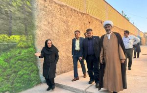 بازدید فرماندار شهرستان مسجدسلیمان از مدرسه استعدادهای درخشان فرزانگان مسجدسلیمان