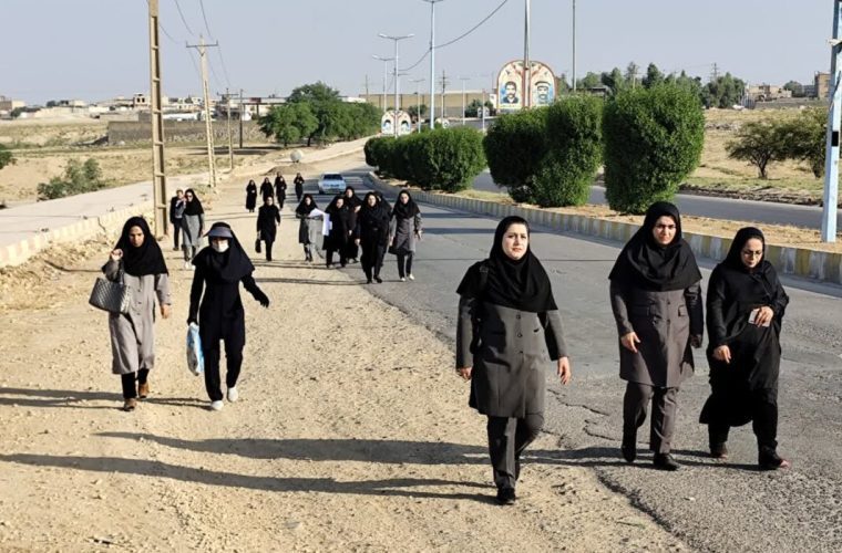همایش پیاده‌روی بانوان لالی به مناسبت هفته سلامت بانوان ایران برگزار شد