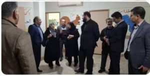 بازدید معاون برنامه‌ریزی وتوسعه منابع سازمان آموزش و پرورش استثنایی کشور از دبستان شادی شهرستان لالی