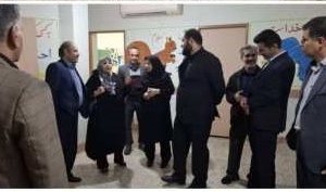 بازدید معاون برنامه‌ریزی وتوسعه منابع سازمان آموزش و پرورش استثنایی کشور از دبستان شادی شهرستان لالی