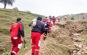 پایان عملیات جست‌وجو و نجات فرد مفقودشده در منطقه کوهستانی آب‌شور برکه لالی