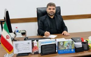 حاتم حسینی خواه به عنوان بخشدار جدید آبژدان معارفه شد